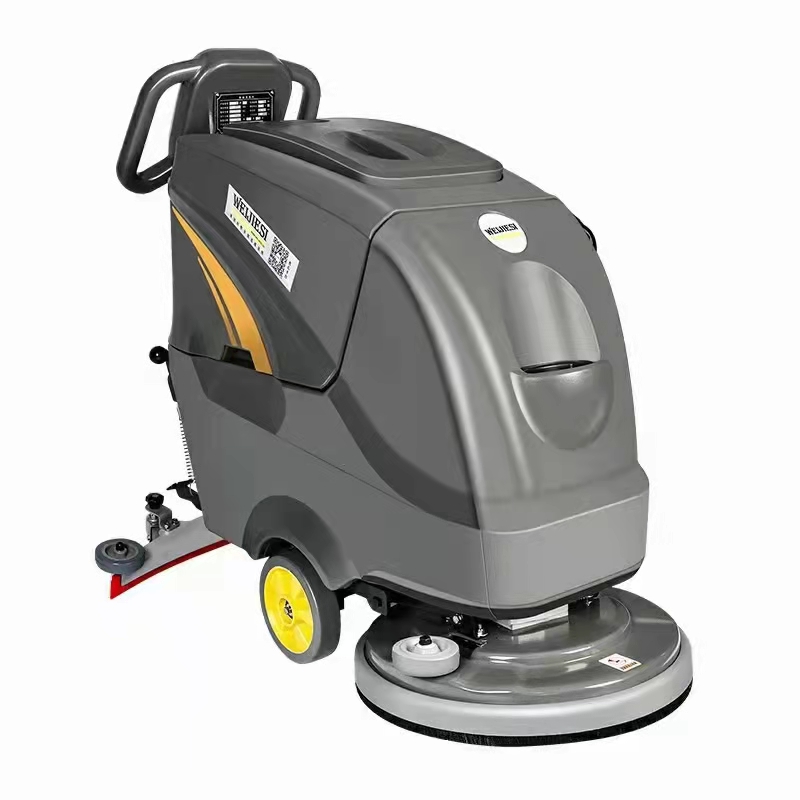 揭秘手推式洗地车：：清洁新革命！